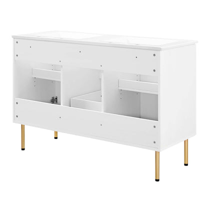Chaucer 48&quot; Bathroom Vanity with White Basin Included by Modway