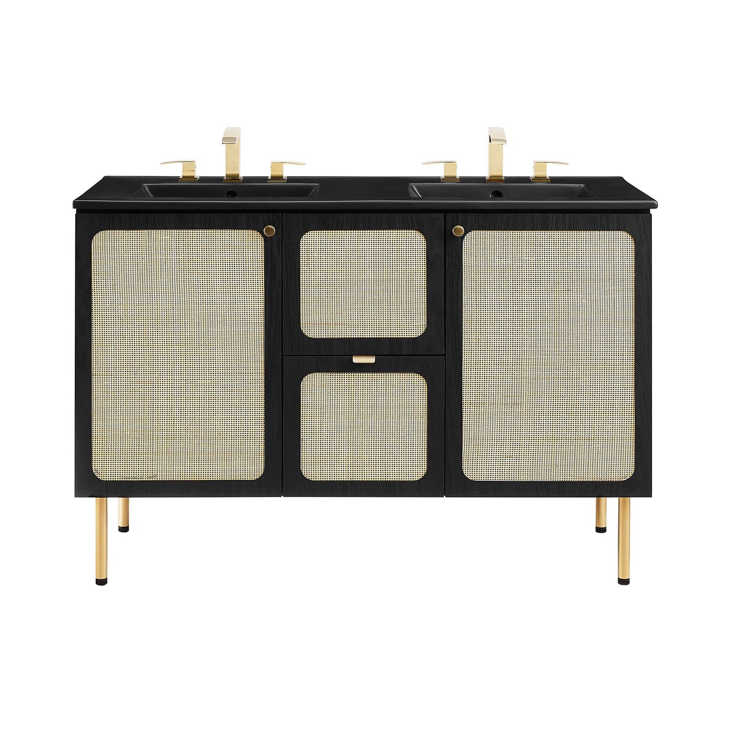 Chaucer Bathroom Vanity with Black Basin Included by Modway