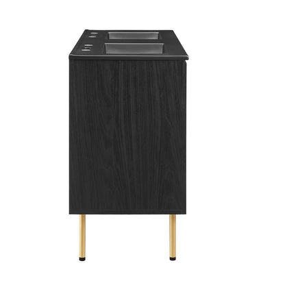 Chaucer Bathroom Vanity with Black Basin Included by Modway