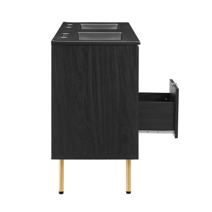 Chaucer Bathroom Vanity with Black Basin Included by Modway