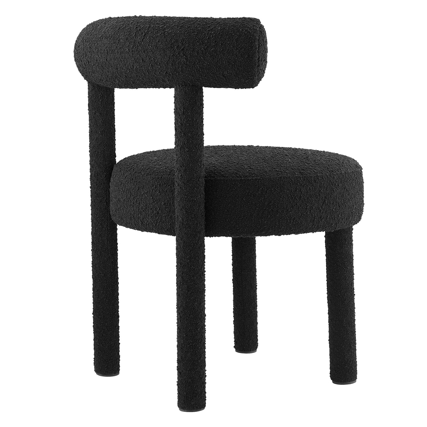 Toulouse Boucle Fabric Dining Chair - Set of 2 by Modway