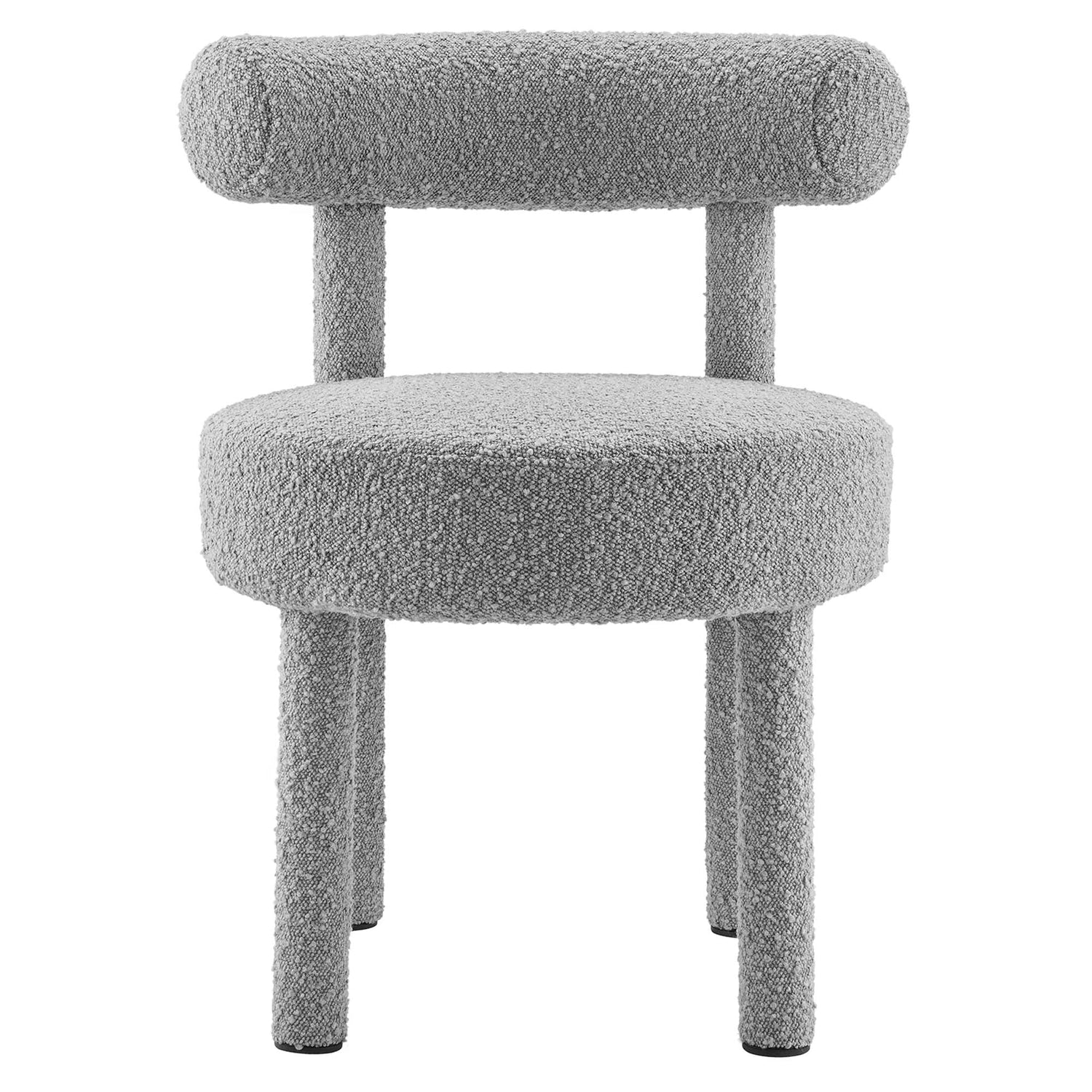 Toulouse Boucle Fabric Dining Chair - Set of 2 by Modway