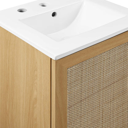 Soma Bathroom Vanity with White Basin Included by Modway