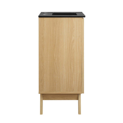 Soma Bathroom Vanity with Black Basin Included by Modway