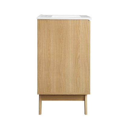 Soma Bathroom Vanity with White Basin Included by Modway