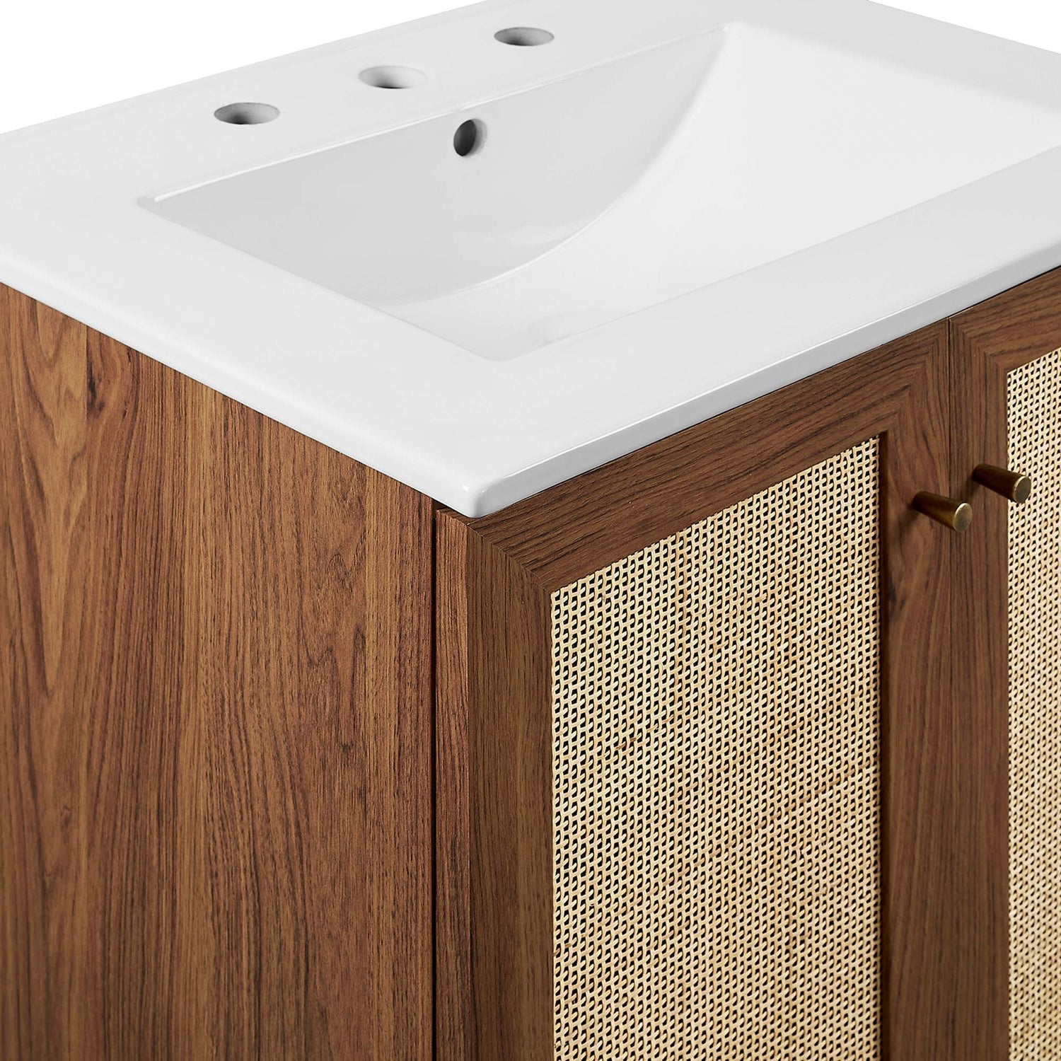 Soma Bathroom Vanity with White Basin Included by Modway