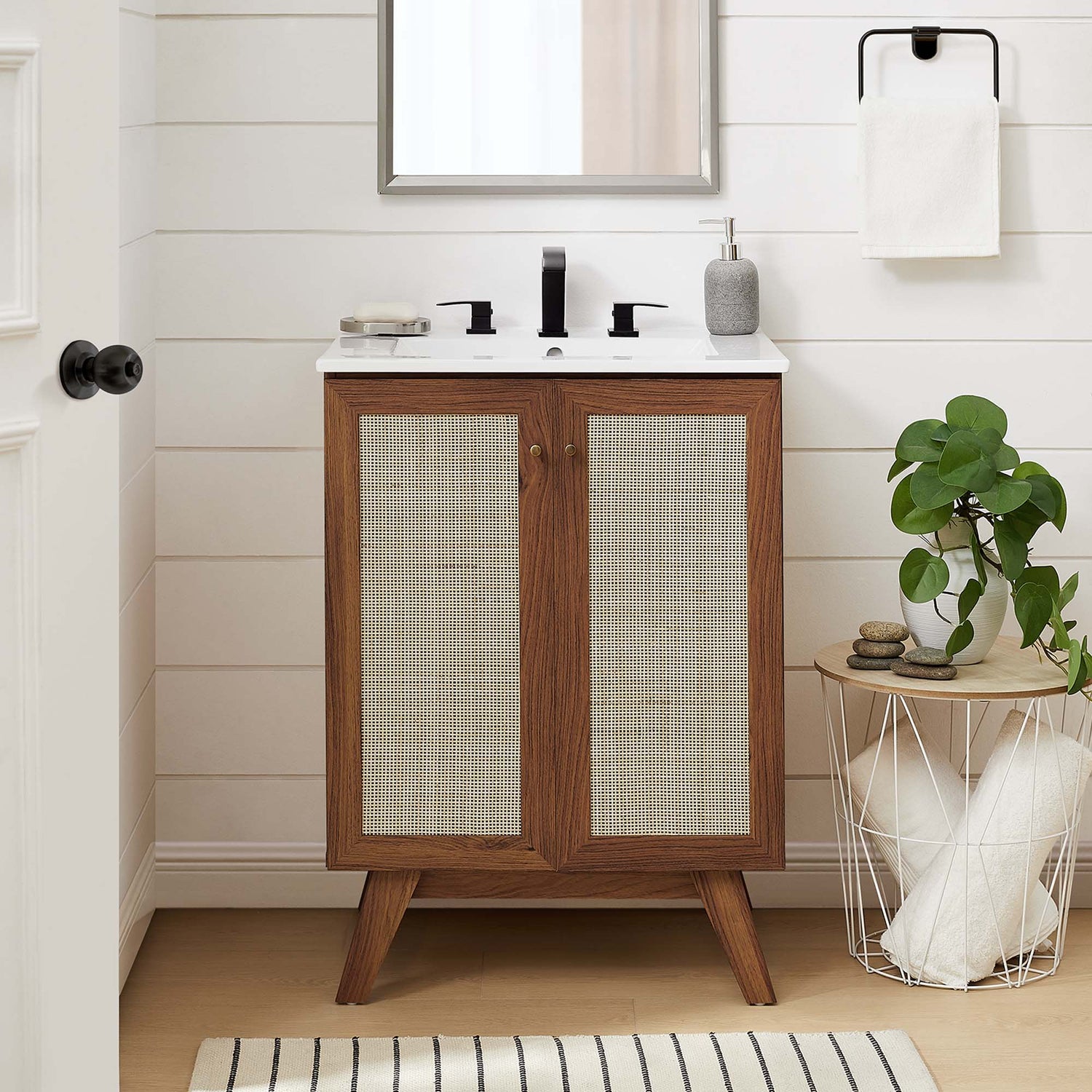 Soma Bathroom Vanity with White Basin Included by Modway