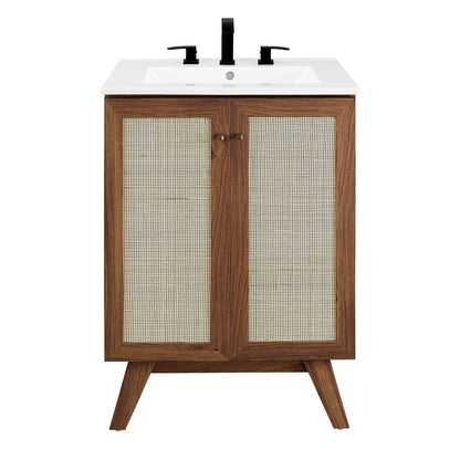Soma Bathroom Vanity with White Basin Included by Modway