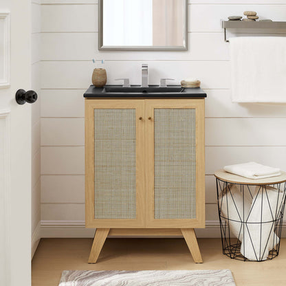 Soma Bathroom Vanity with Black Basin Included by Modway