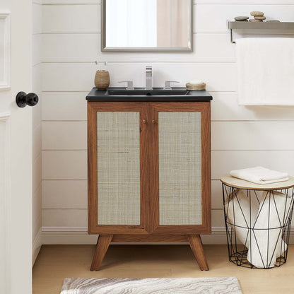 Soma Bathroom Vanity with Black Basin Included by Modway