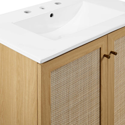 Soma Bathroom Vanity with White Basin Included by Modway