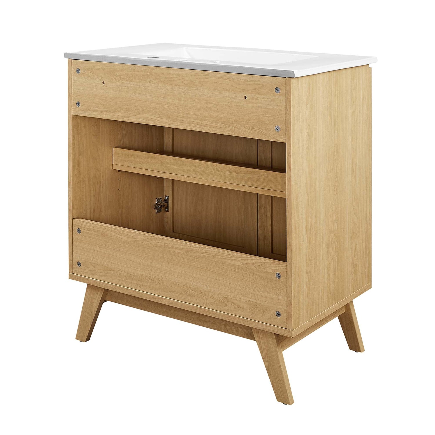 Soma Bathroom Vanity with White Basin Included by Modway
