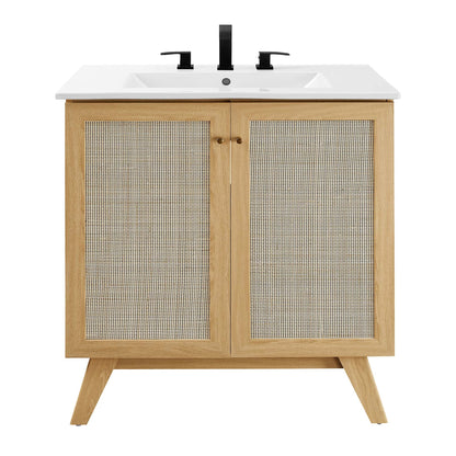 Soma Bathroom Vanity with White Basin Included by Modway