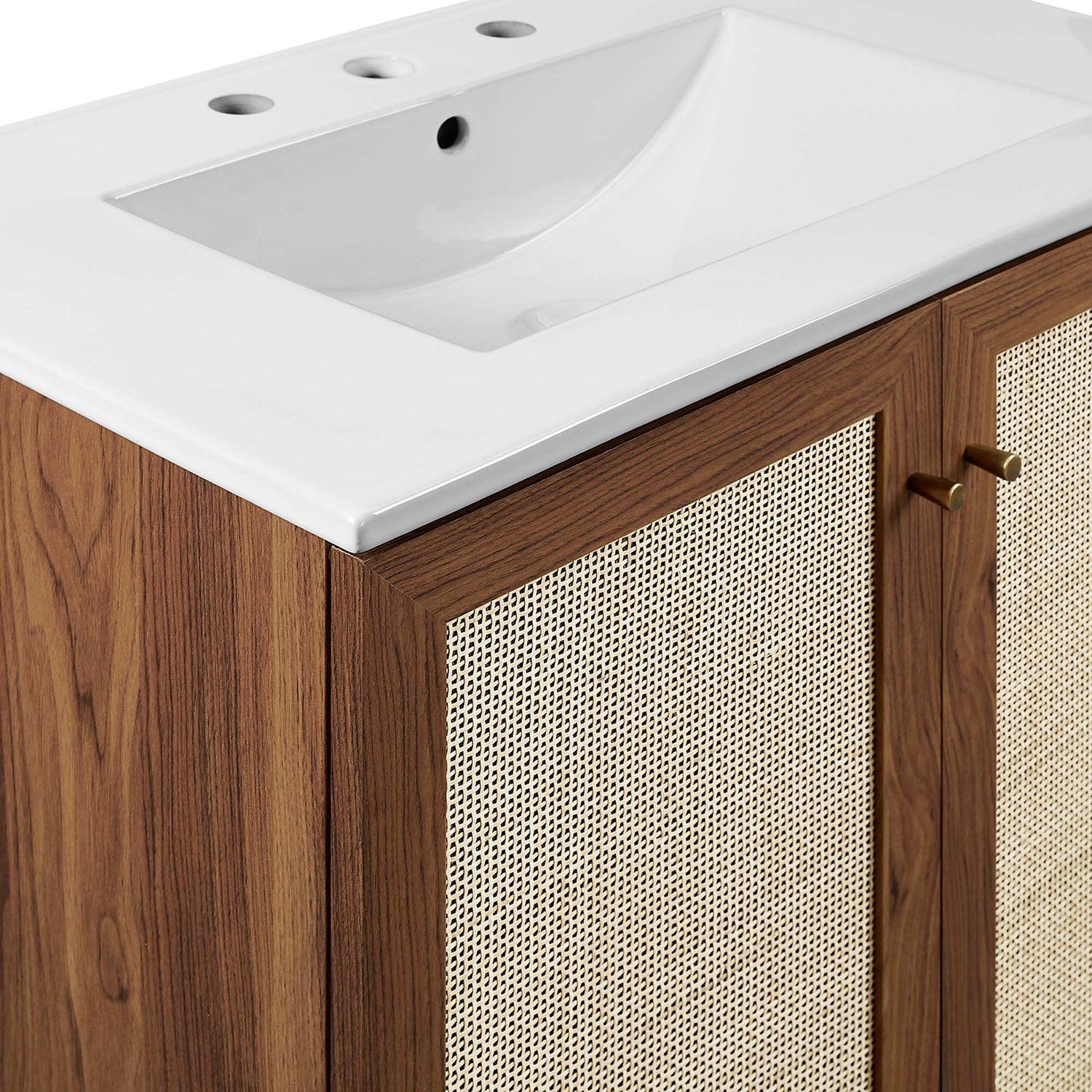 Soma Bathroom Vanity with White Basin Included by Modway