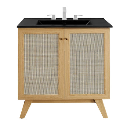 Soma Bathroom Vanity with Black Basin Included by Modway