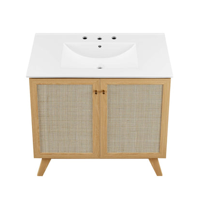 Soma Bathroom Vanity with White Basin Included by Modway