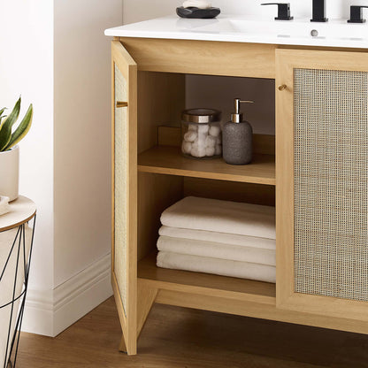 Soma Bathroom Vanity with White Basin Included by Modway