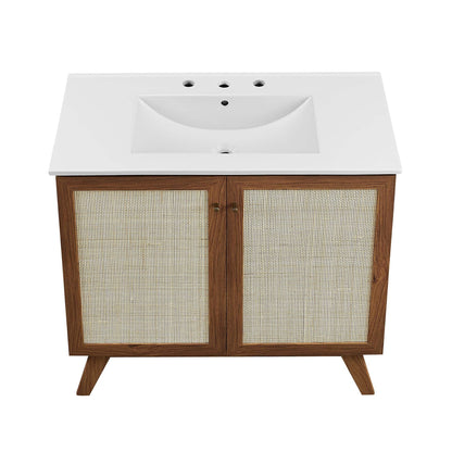 Soma Bathroom Vanity with White Basin Included by Modway