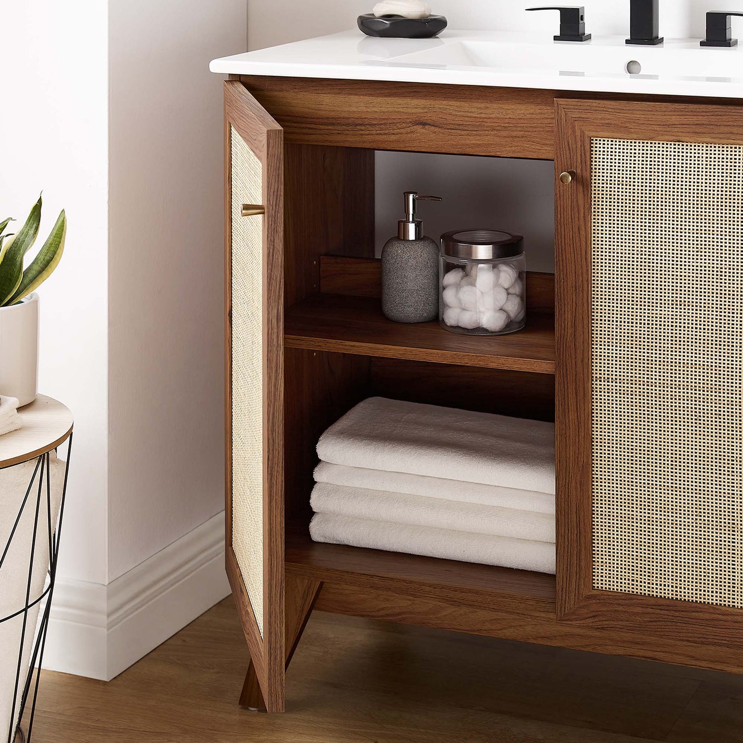 Soma Bathroom Vanity with White Basin Included by Modway