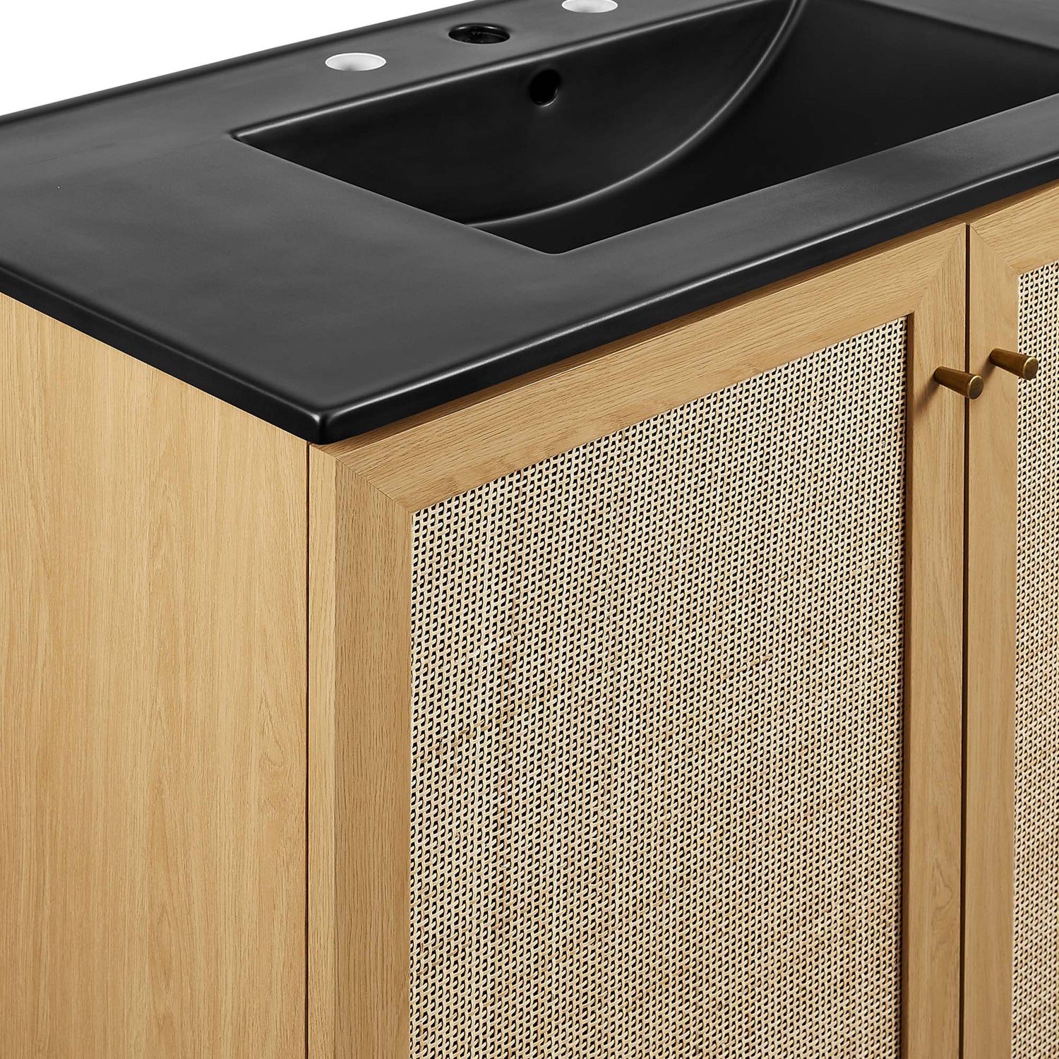 Soma Bathroom Vanity with Black Basin Included by Modway