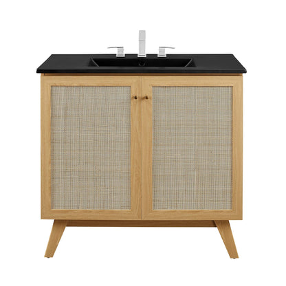 Soma Bathroom Vanity with Black Basin Included by Modway