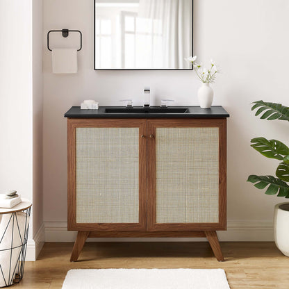 Soma Bathroom Vanity with Black Basin Included by Modway