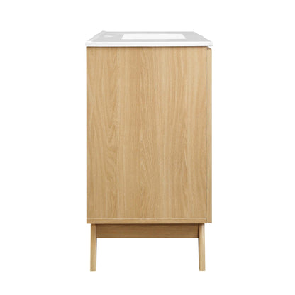 Soma Bathroom Vanity with White Basin Included by Modway
