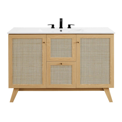 Soma Bathroom Vanity with White Basin Included by Modway