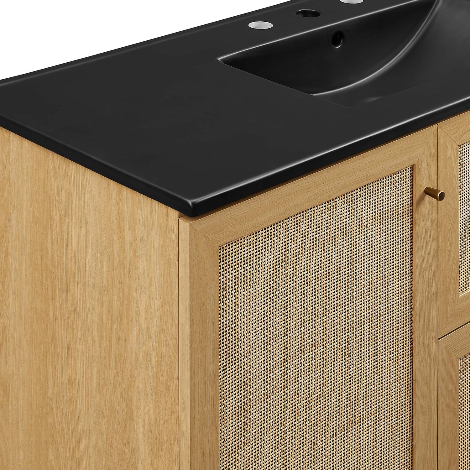 Soma Bathroom Vanity with Black Basin Included by Modway
