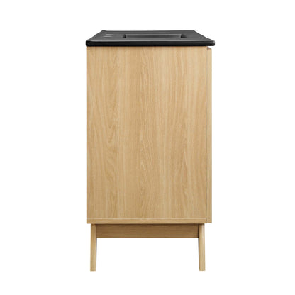 Soma Bathroom Vanity with Black Basin Included by Modway