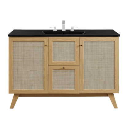 Soma Bathroom Vanity with Black Basin Included by Modway