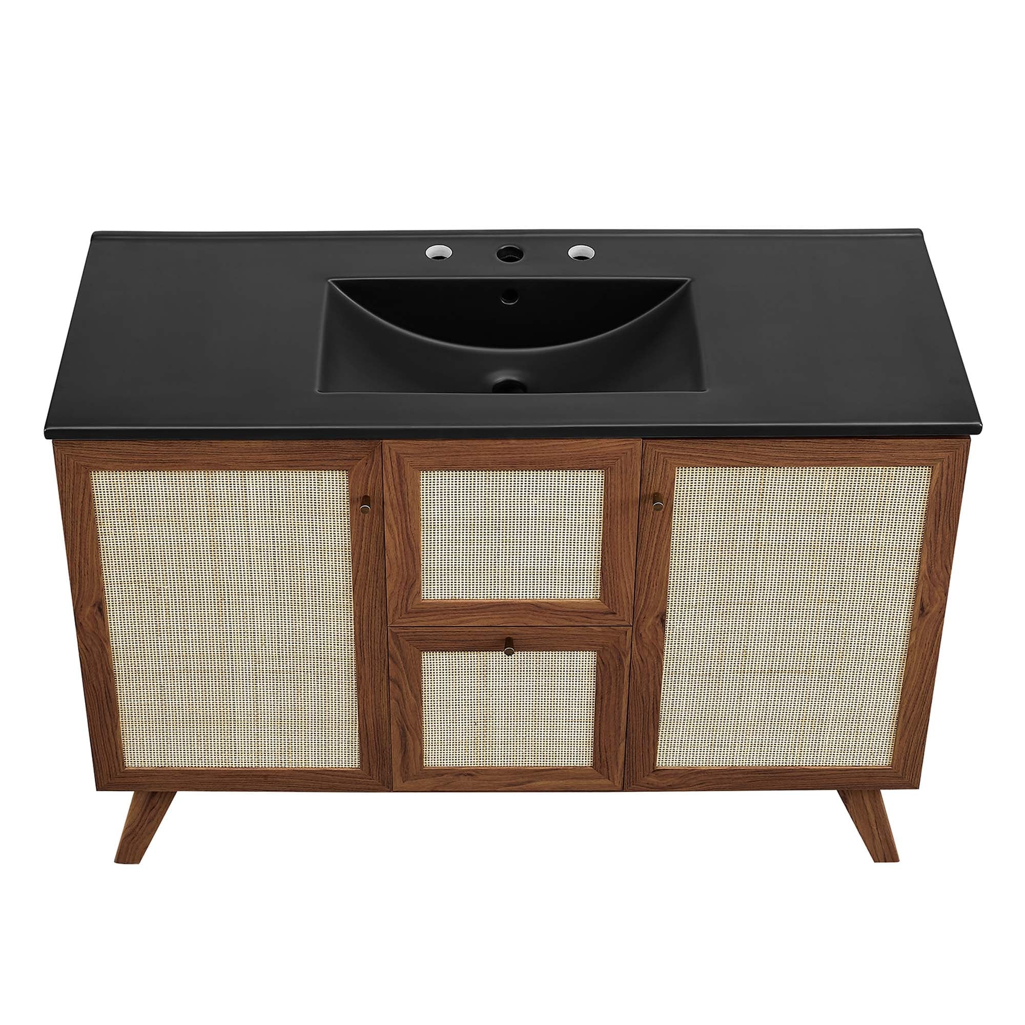 Soma Bathroom Vanity with Black Basin Included By HouseBean