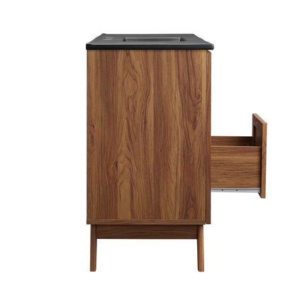 Soma Bathroom Vanity with Black Basin Included by Modway
