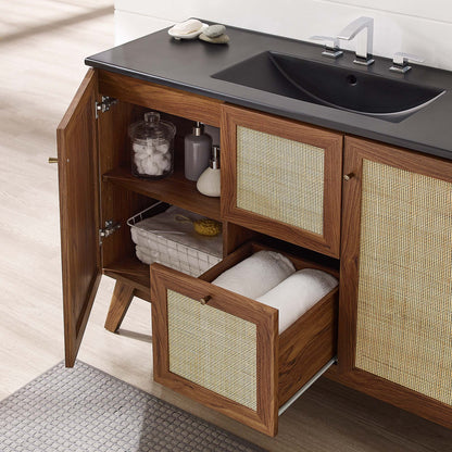 Soma Bathroom Vanity with Black Basin Included by Modway