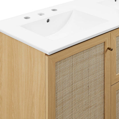Soma Bathroom Vanity with White Basin Included by Modway
