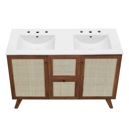 Soma Bathroom Vanity with White Basin Included by Modway