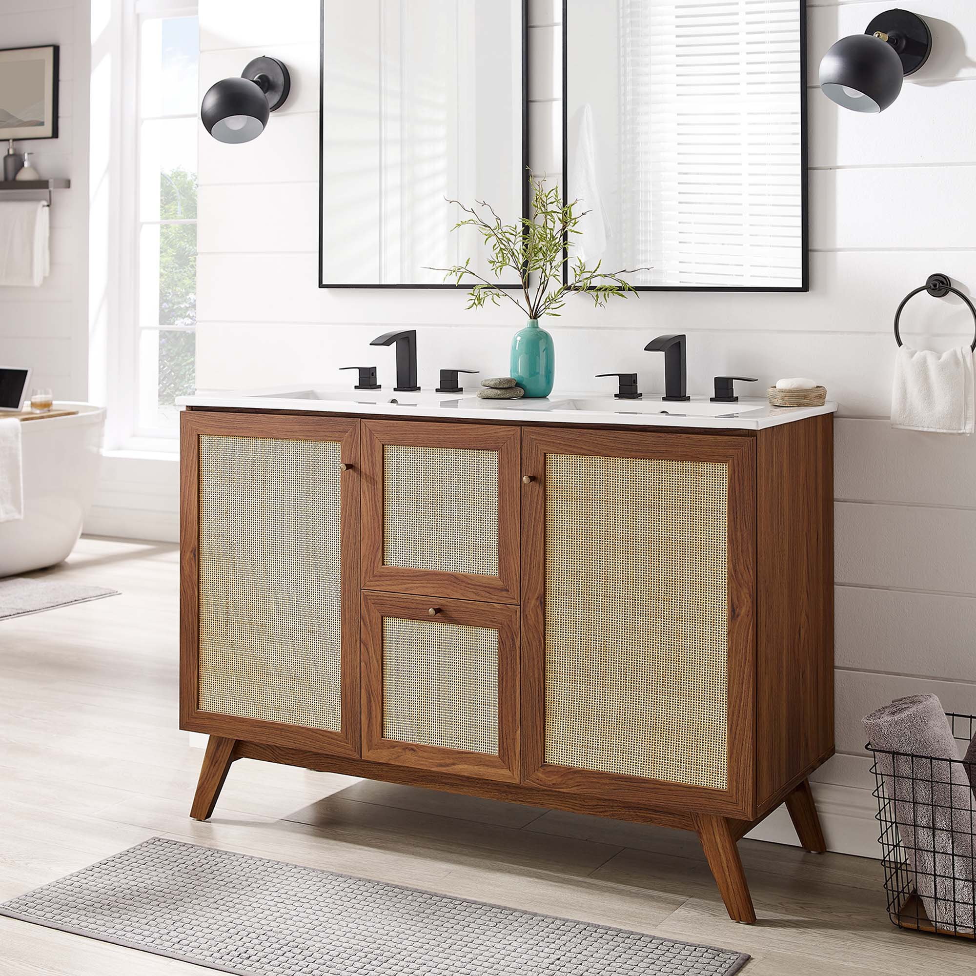 Soma Bathroom Vanity with White Basin Included By HouseBean