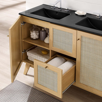 Soma Bathroom Vanity with Black Basin Included by Modway