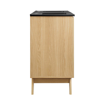 Soma Bathroom Vanity with Black Basin Included by Modway