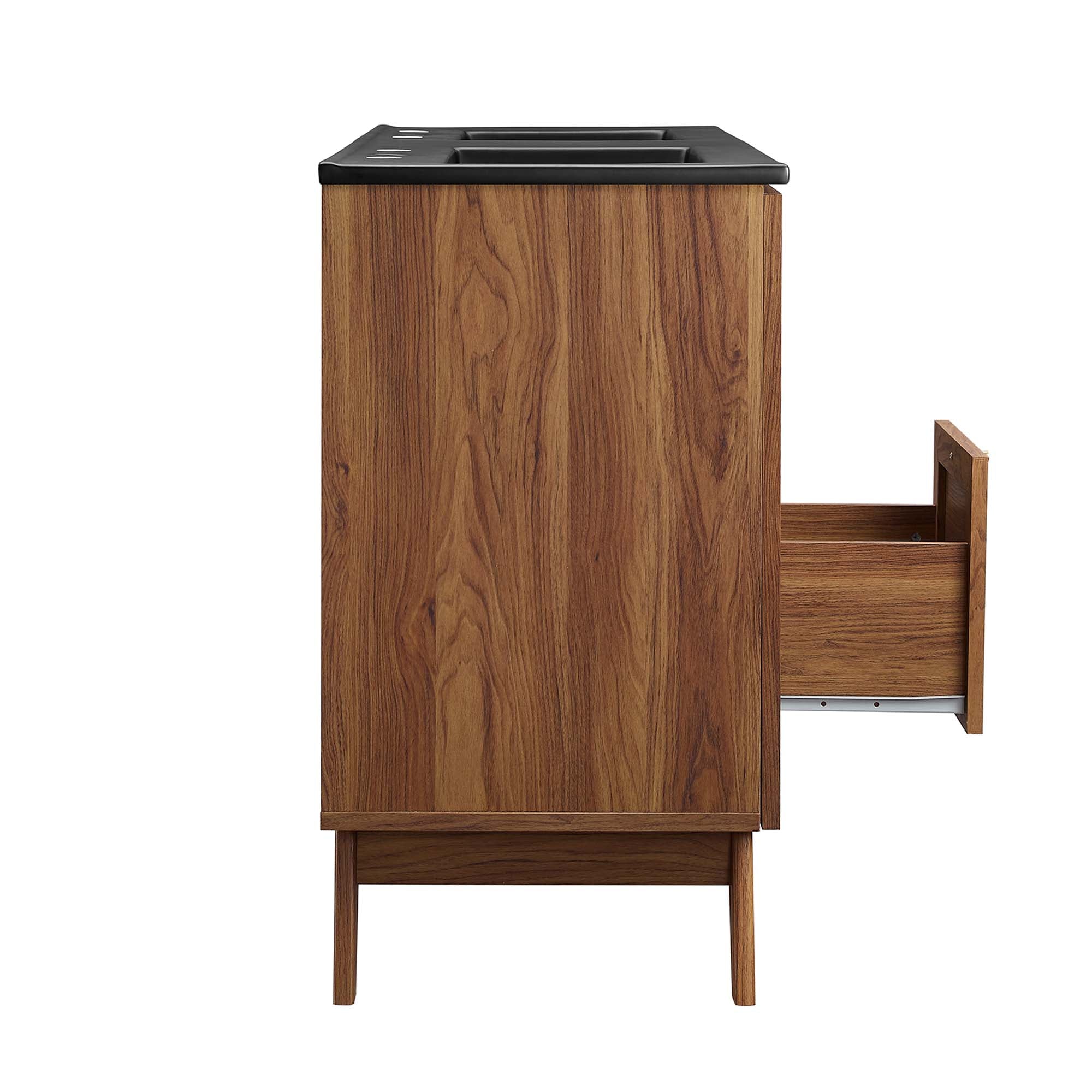 Soma Bathroom Vanity with Black Basin Included by Modway