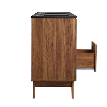 Soma Bathroom Vanity with Black Basin Included by Modway