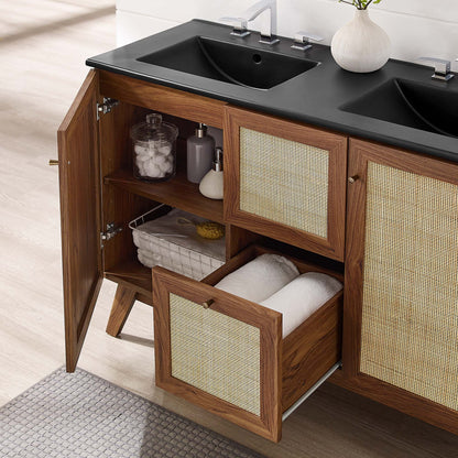 Soma Bathroom Vanity with Black Basin Included by Modway