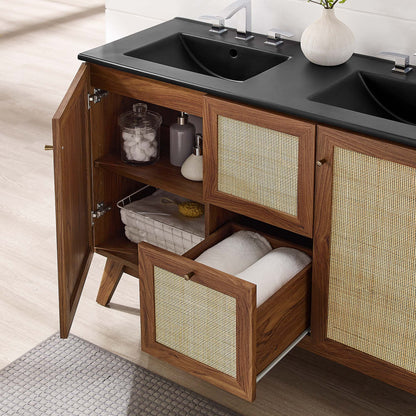 Soma Bathroom Vanity with Black Basin Included By HouseBean