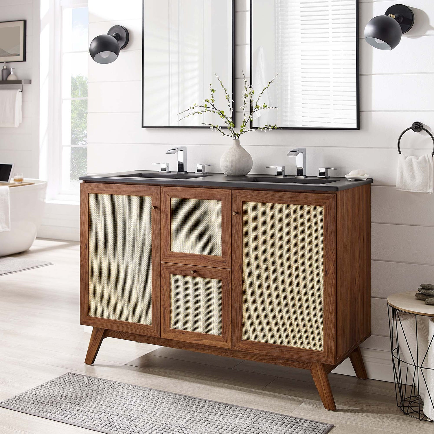 Soma Bathroom Vanity with Black Basin Included by Modway
