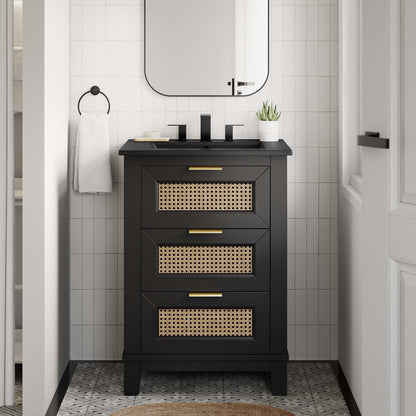 Dixie Bathroom Vanity Basin Included by Modway