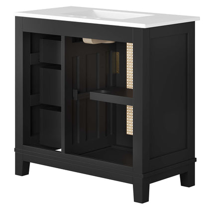 Dixie Bathroom Vanity Basin Included by Modway