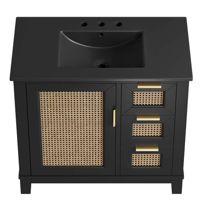 Dixie Bathroom Vanity Basin Included by Modway