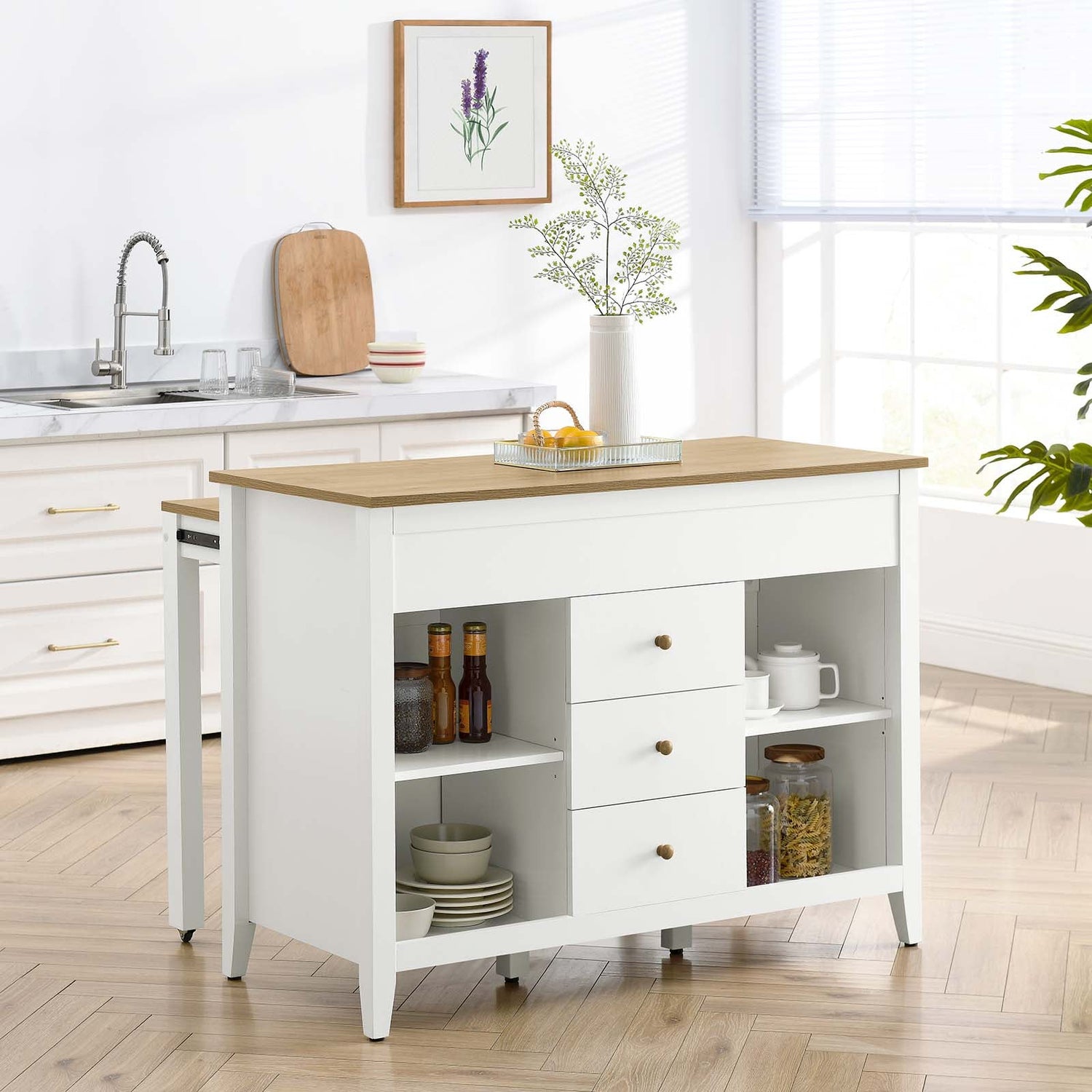 Farmstead Kitchen Island By HouseBean