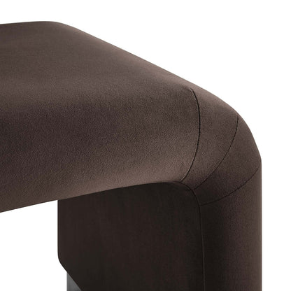 Koda Performance Velvet Waterfall Stool By HouseBean