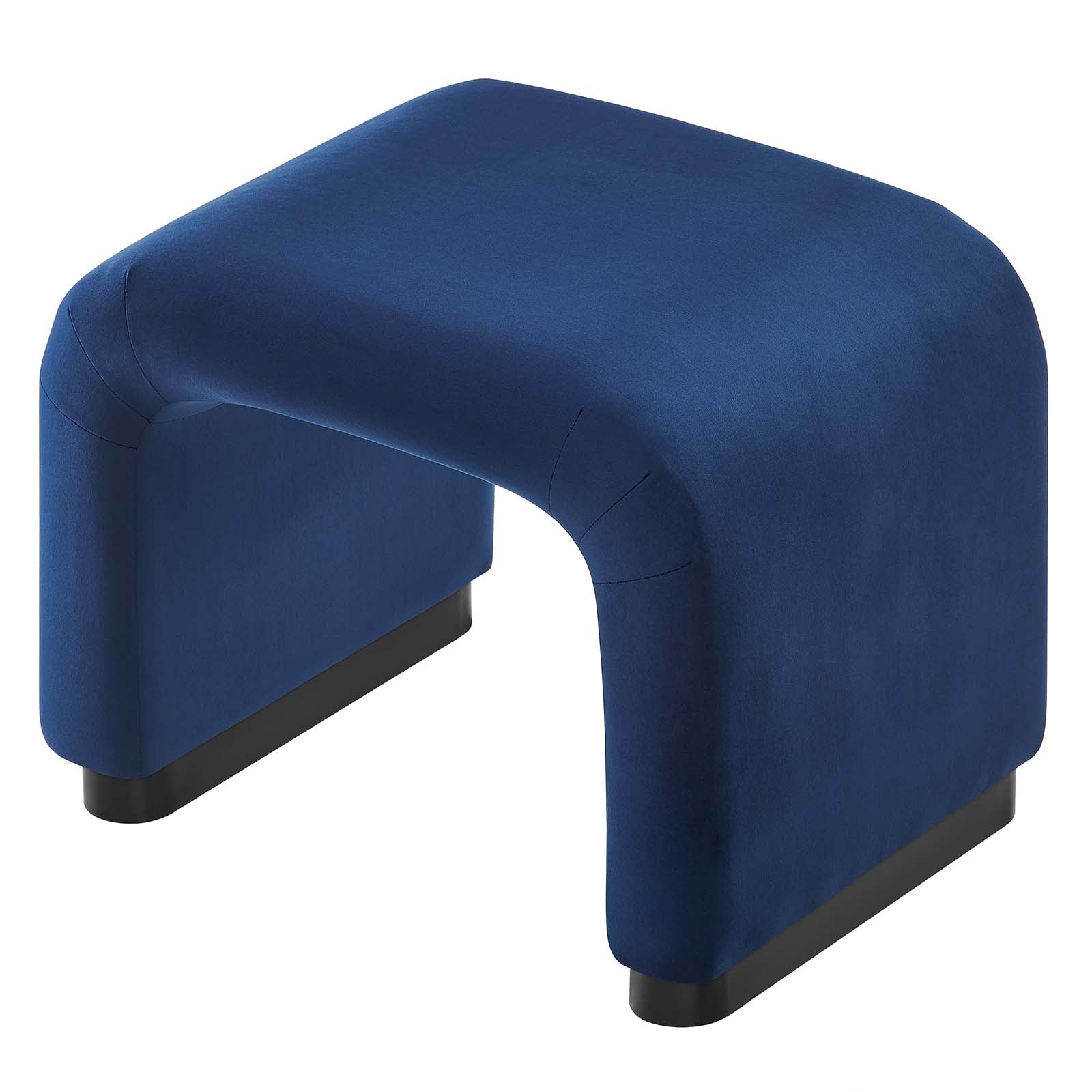 Koda Performance Velvet Waterfall Stool By HouseBean